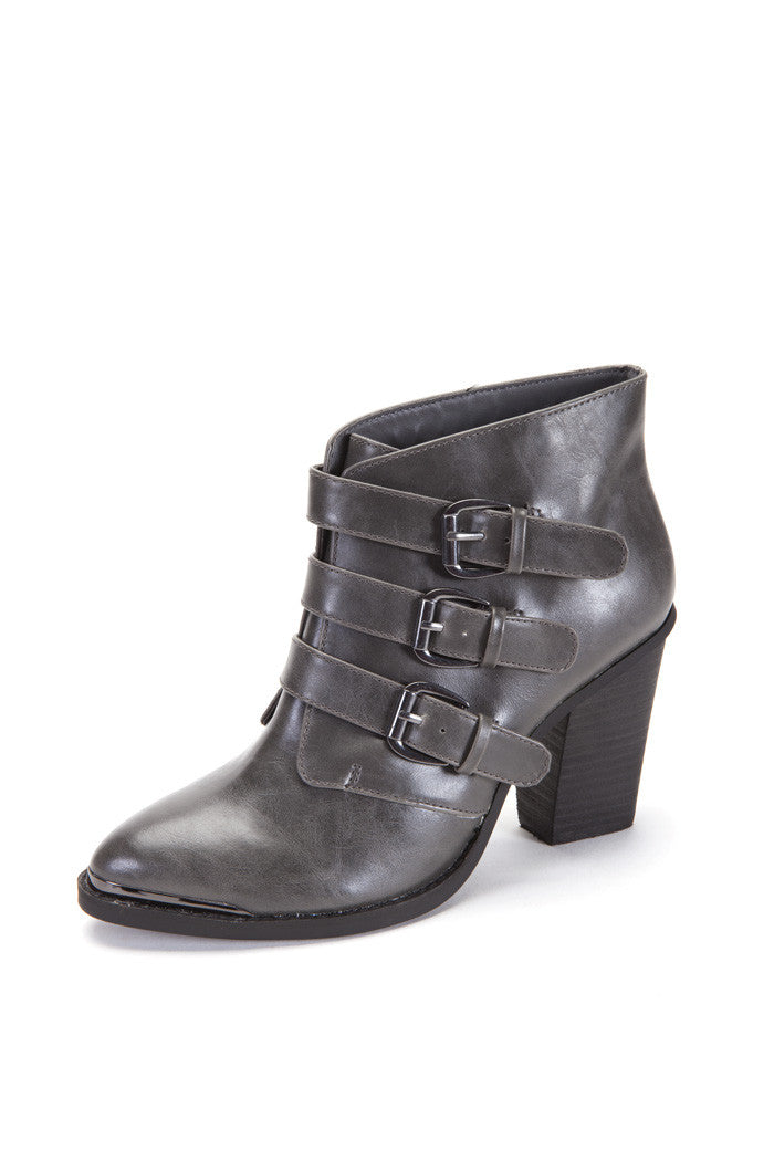 Julianna Bootie in Pewter