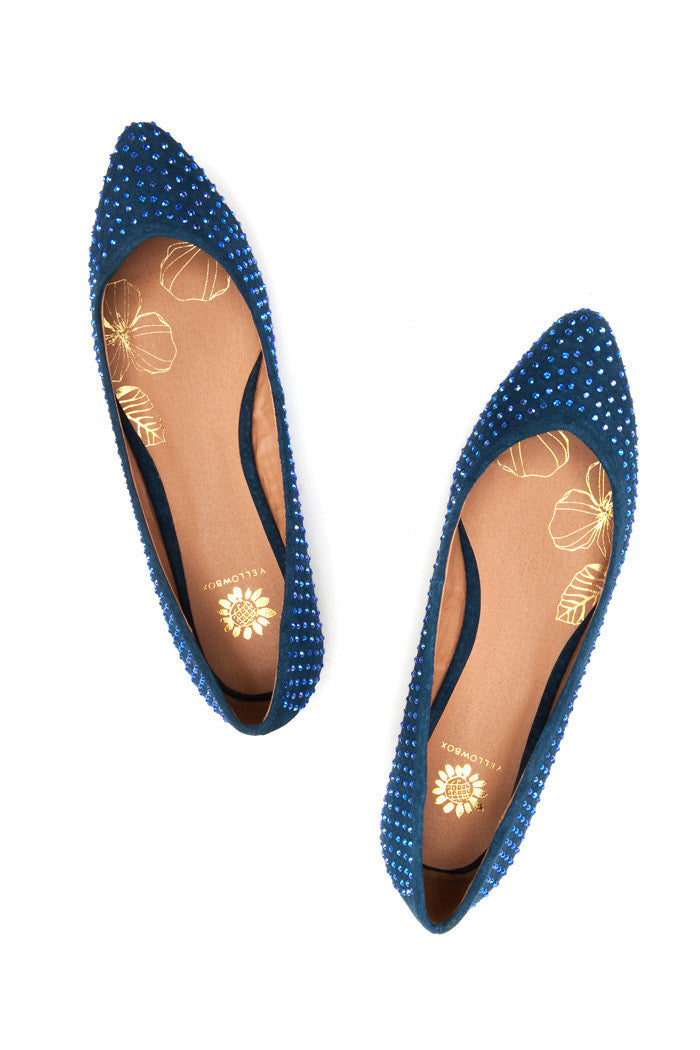 Rikiki Flat in Navy