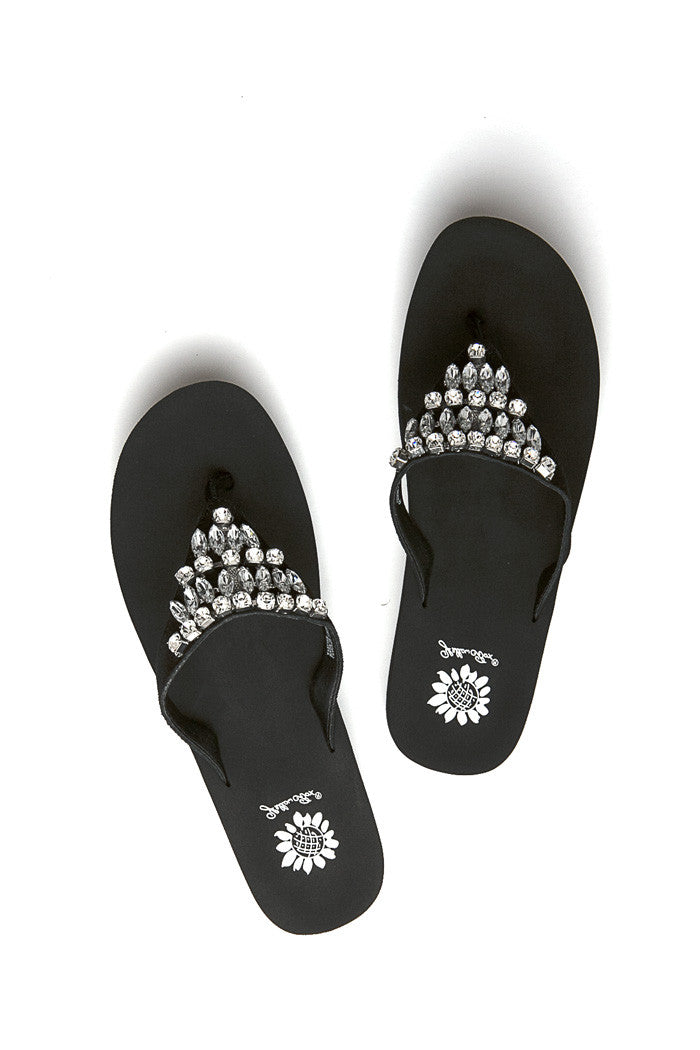 Aveline Flip-Flop in Black