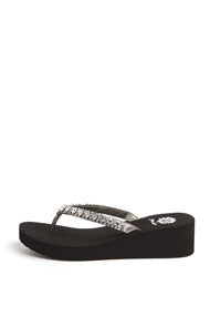 Boomer Flip-Flop in Pewter