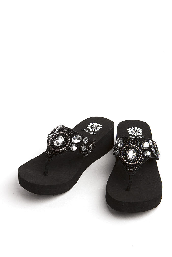 Brona Flip-Flop in Black