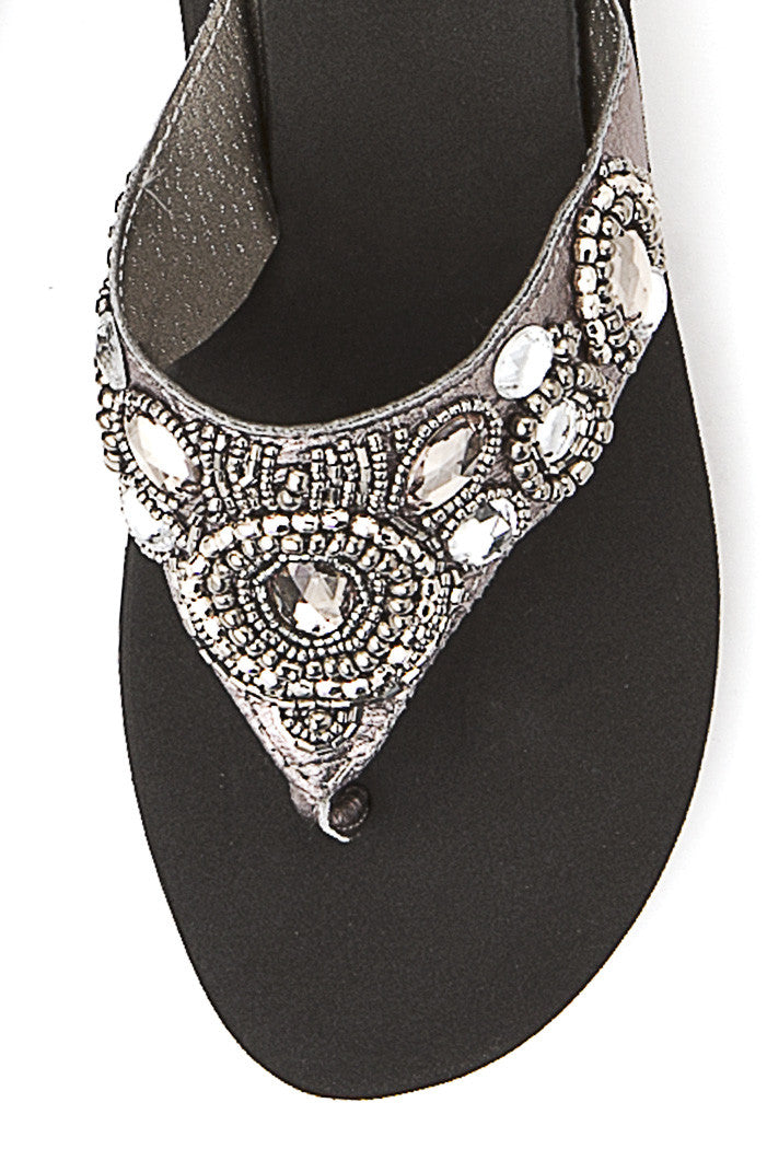 Brona Flip-Flop in Pewter