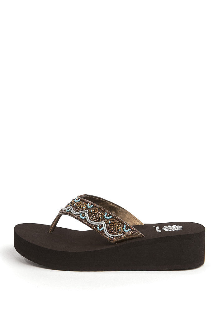 Danu Flip-Flop in Bronze