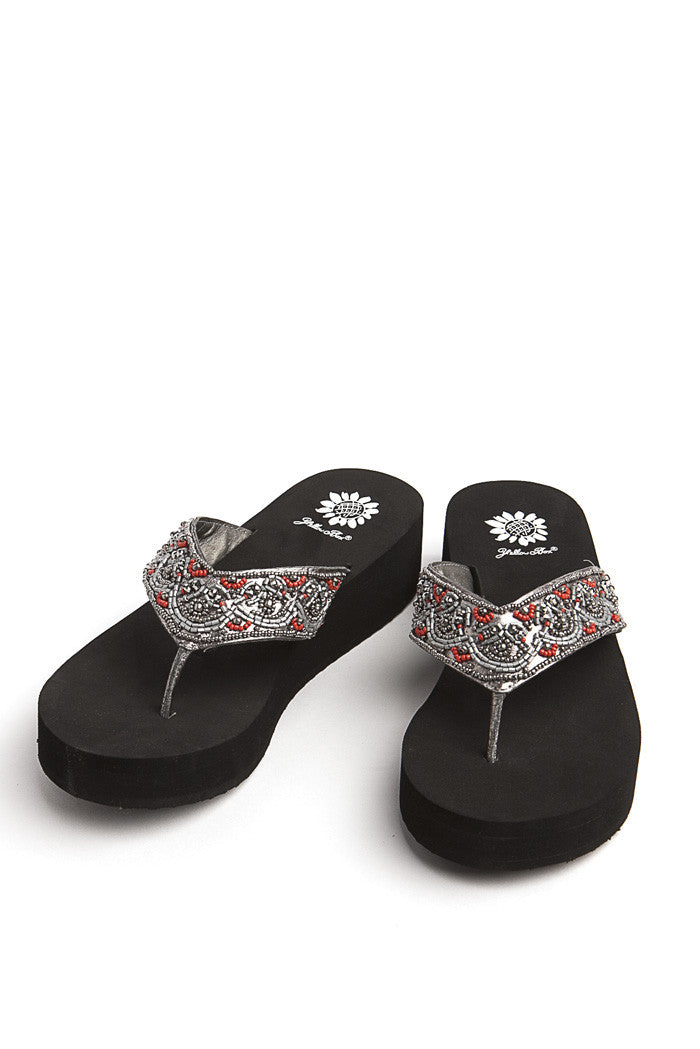 Danu Flip-Flop in Pewter