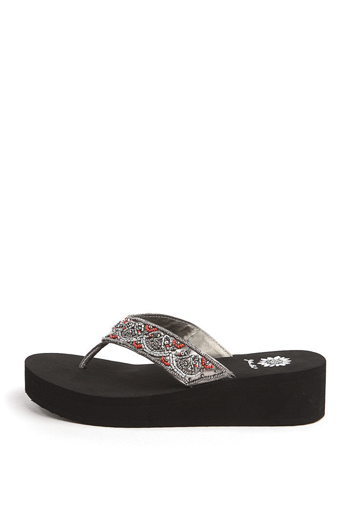 Danu Flip-Flop in Pewter