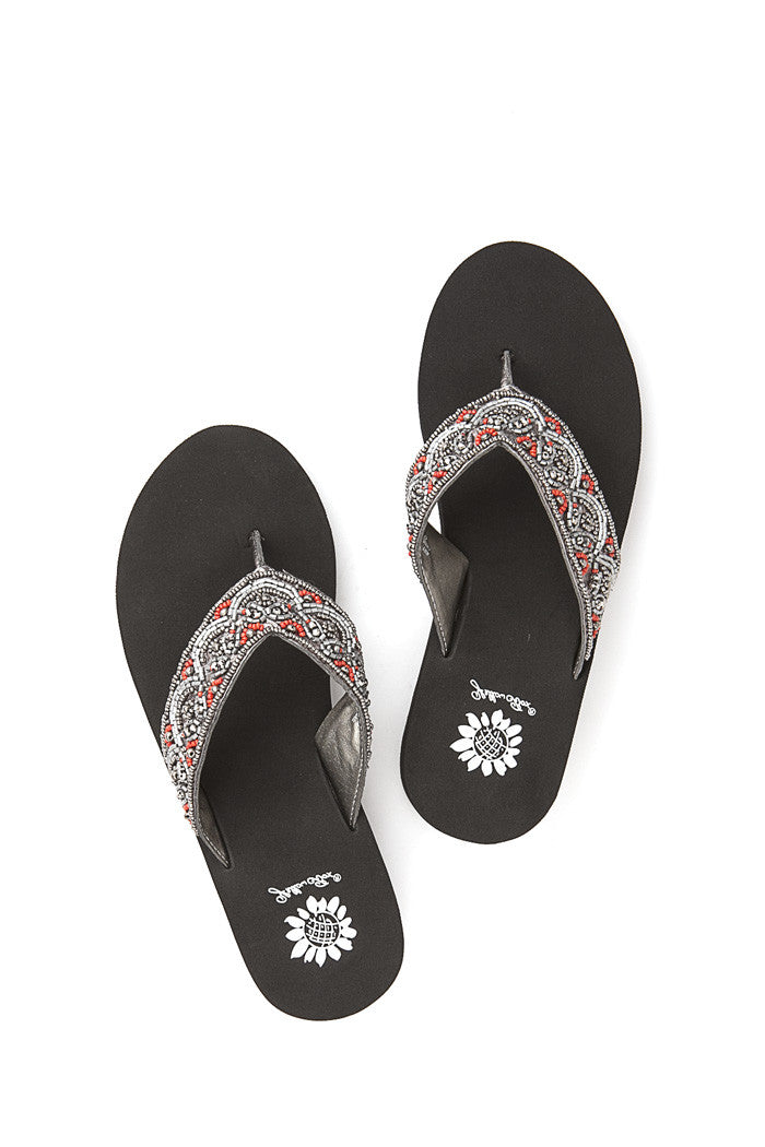 Danu Flip-Flop in Pewter