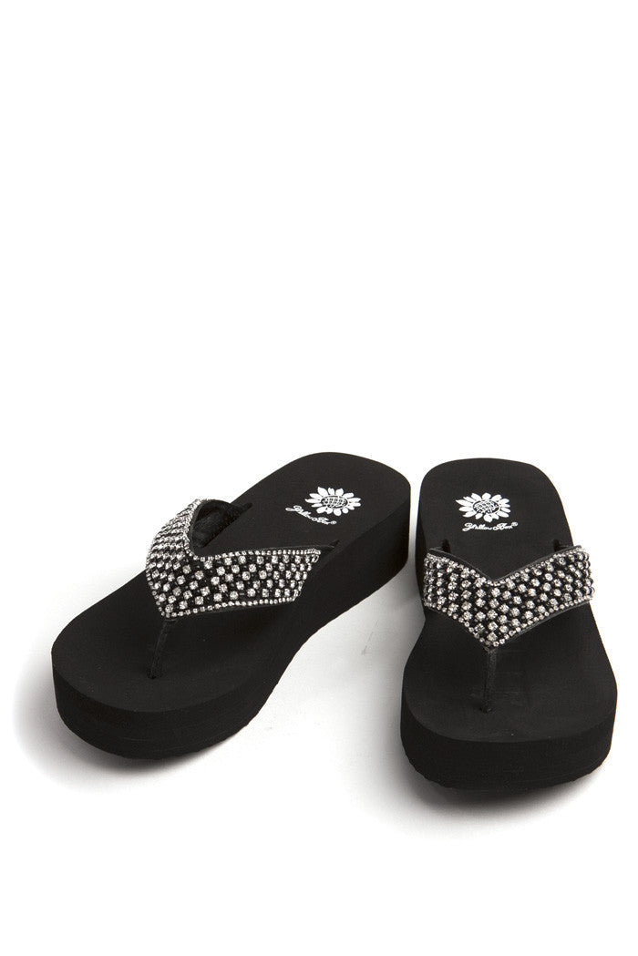 Ebony Flip-Flop in Black