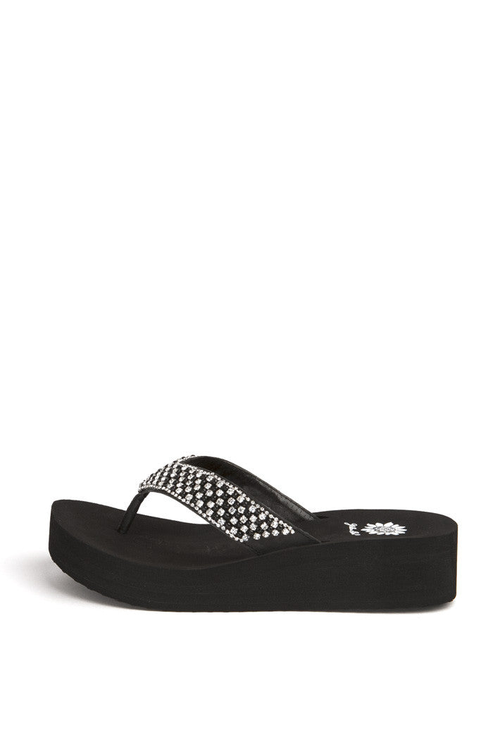 Ebony Flip-Flop in Black