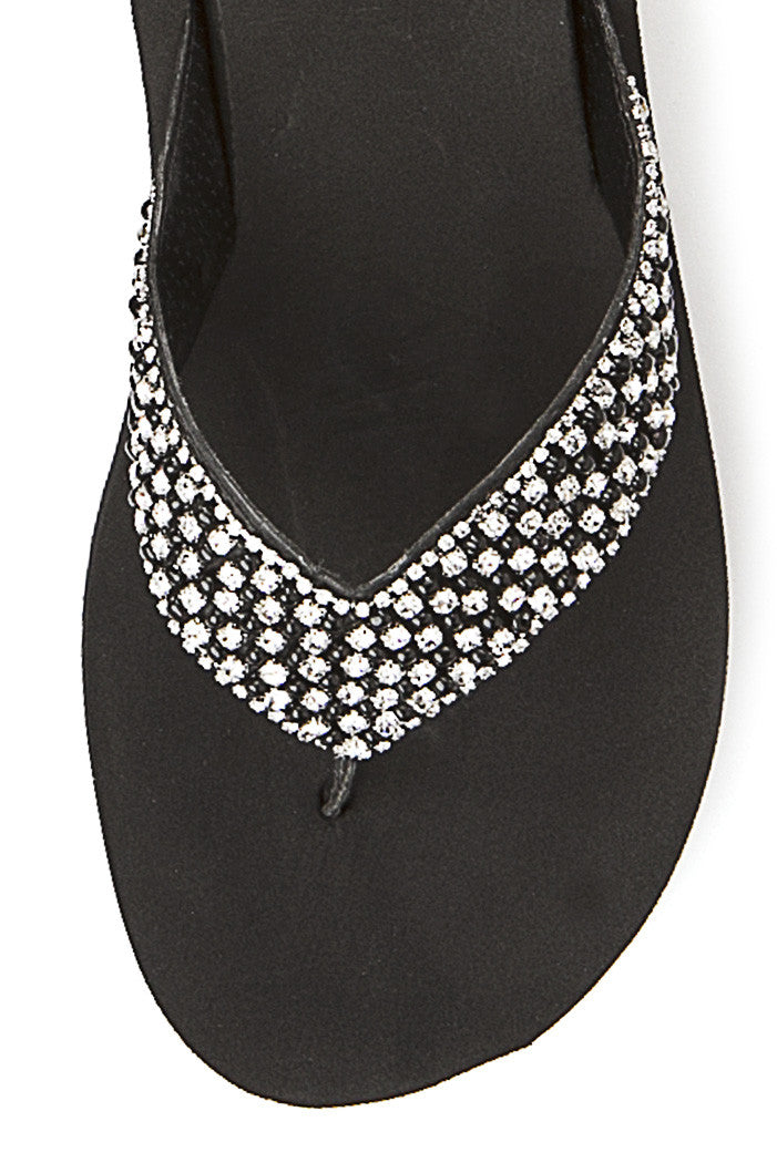 Ebony Flip-Flop in Black