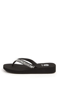 Zabrina Flip-Flop in Black