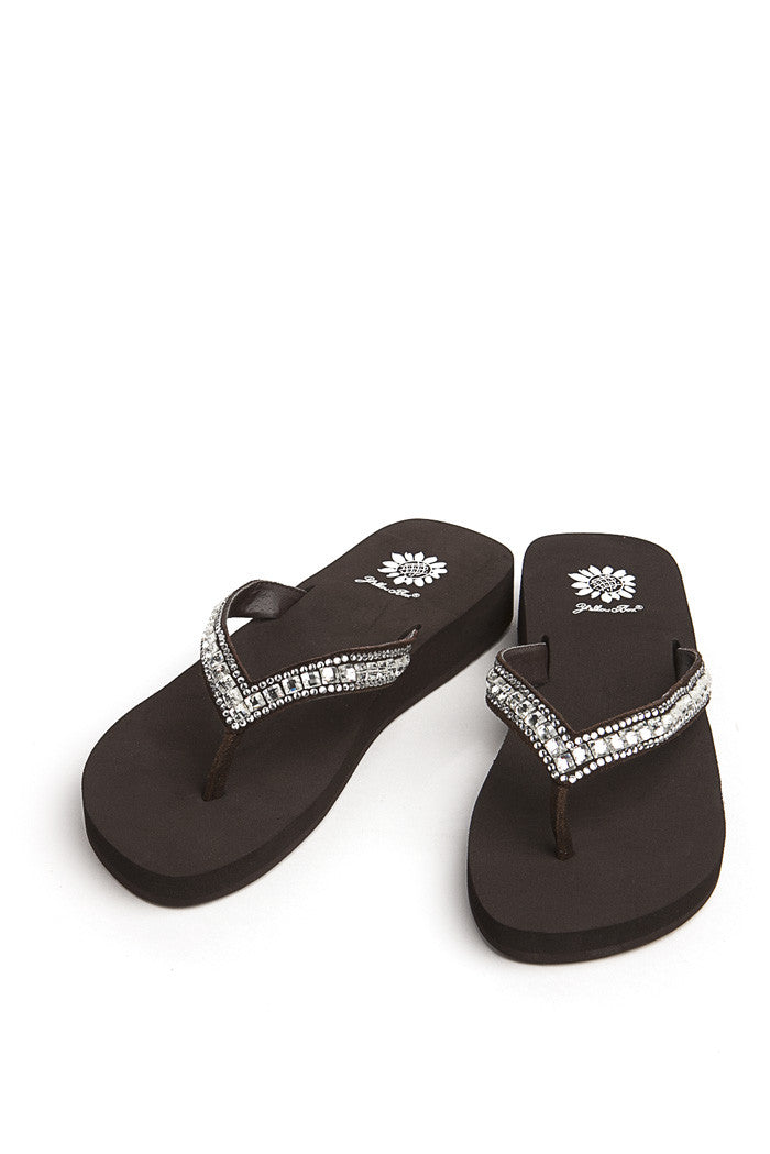 Zabrina Flip-Flop in Brown