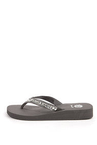 Zabrina Flip-Flop in Gray