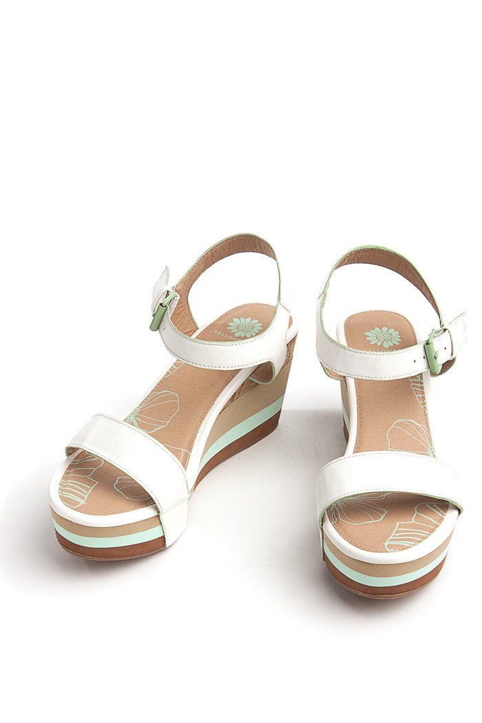 Coreen Wedge in White