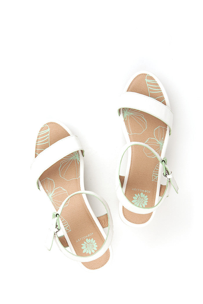 Coreen Wedge in White