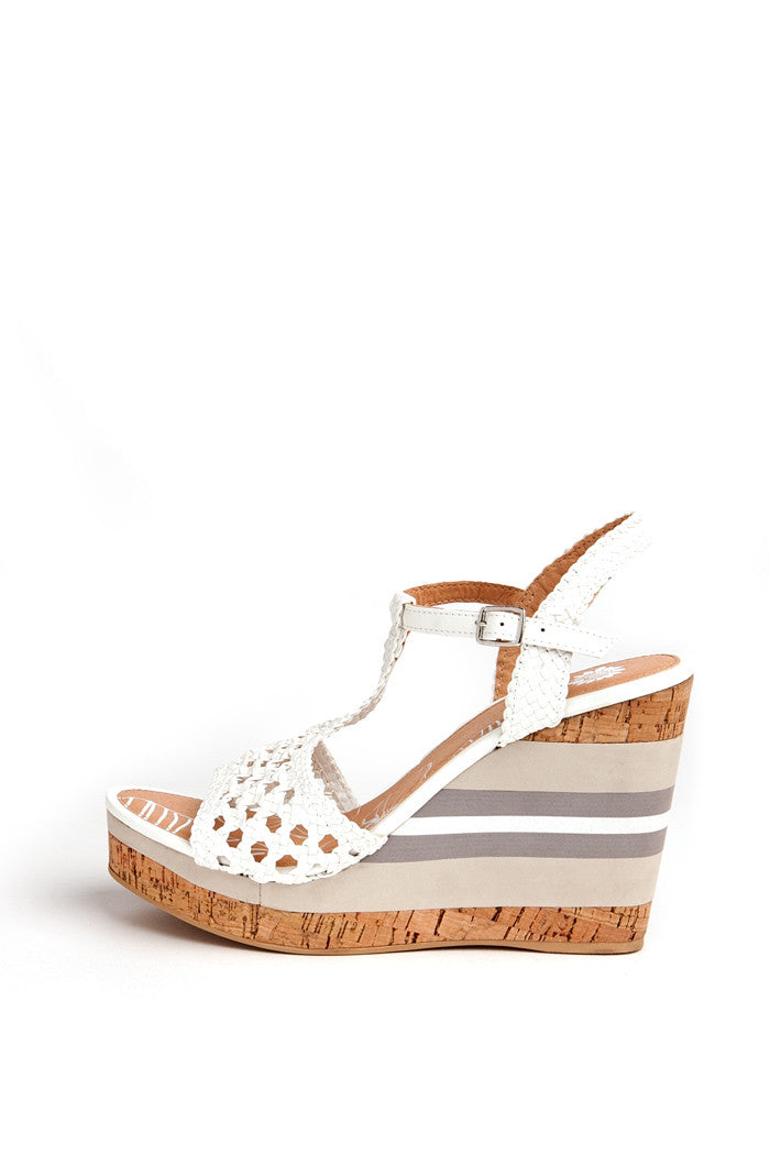 Ivana Wedge in White