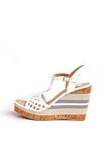 Ivana Wedge in White