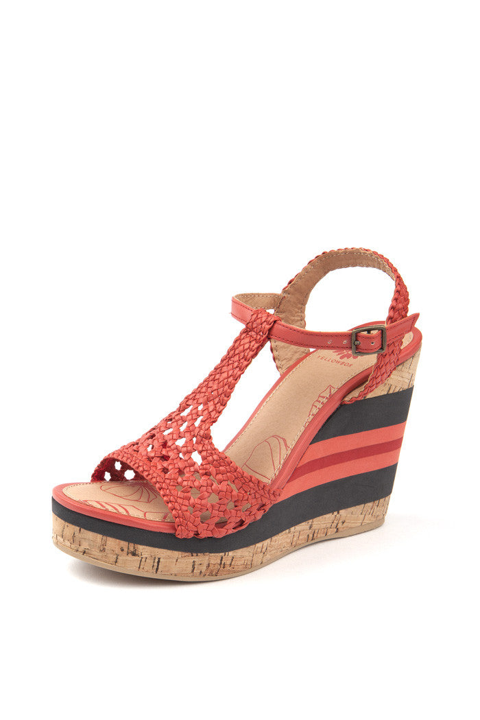 Ivana Wedge in Red