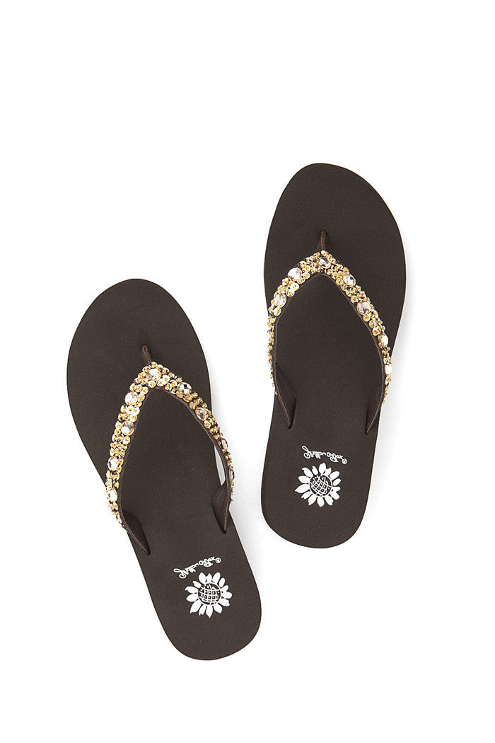 Twiggy Flip-Flop in Brown