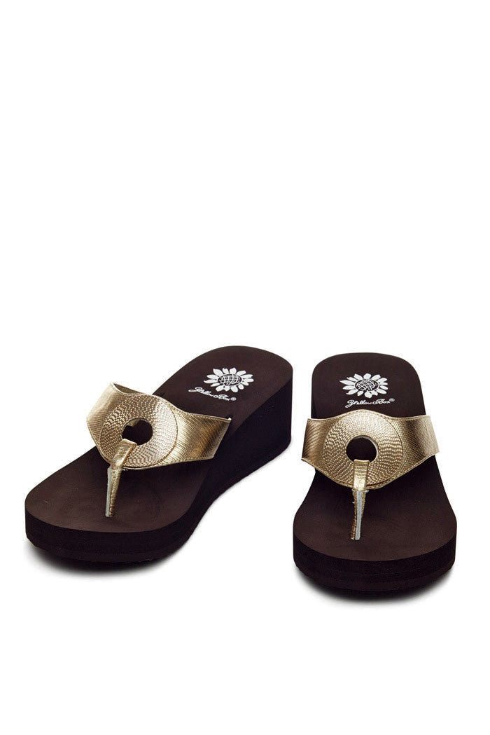 Latona Flip-Flop in Gold