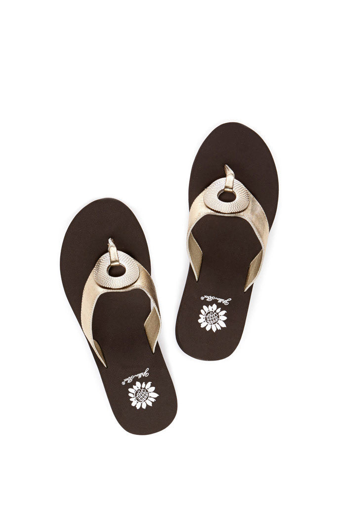 Latona Flip-Flop in Gold