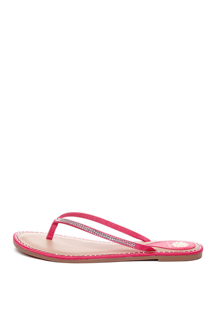 Daisey Thong Sandal in Pink