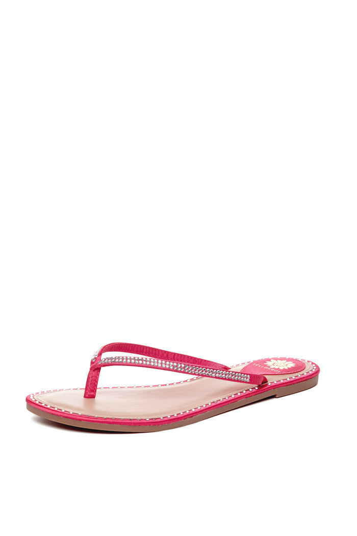 Daisey Thong Sandal in Pink