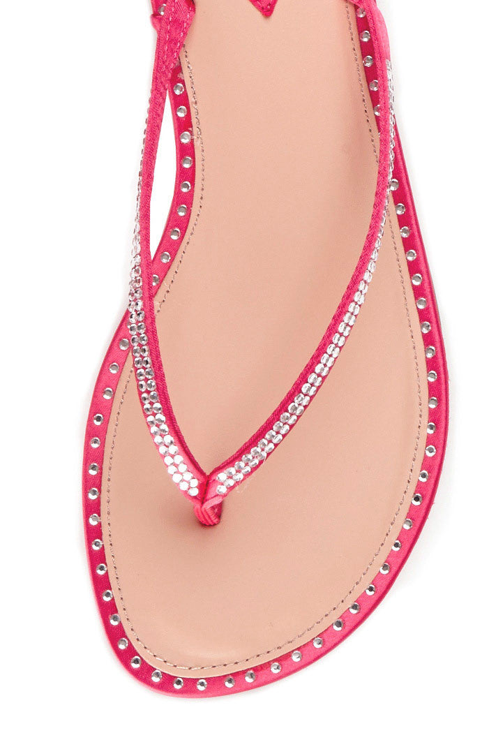 Daisey Thong Sandal in Pink