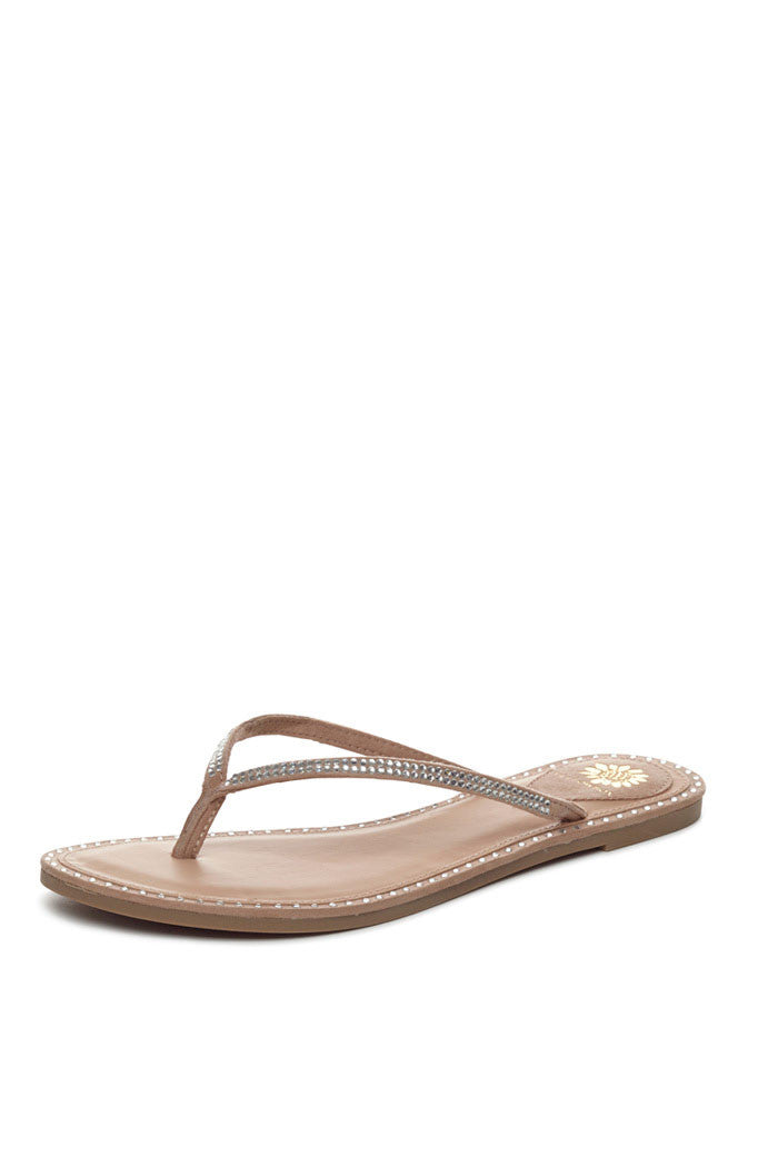 Daisey Thong Sandal in Blush