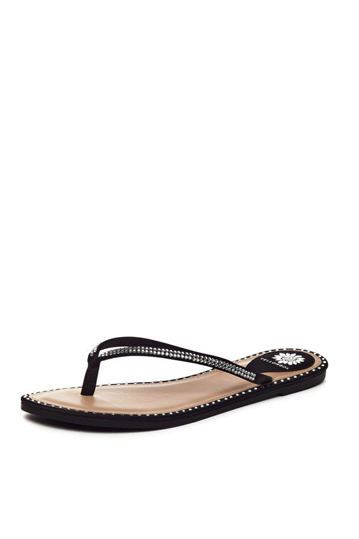 Daisey Thong Sandal in Black