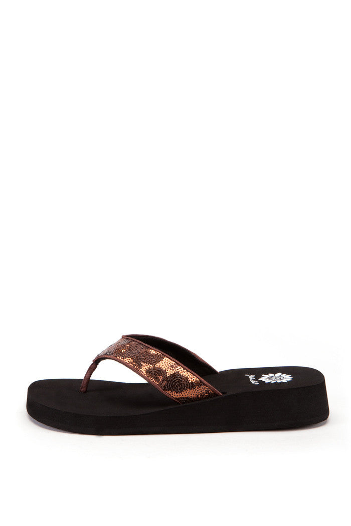 Yakira Flip-Flop in Brown