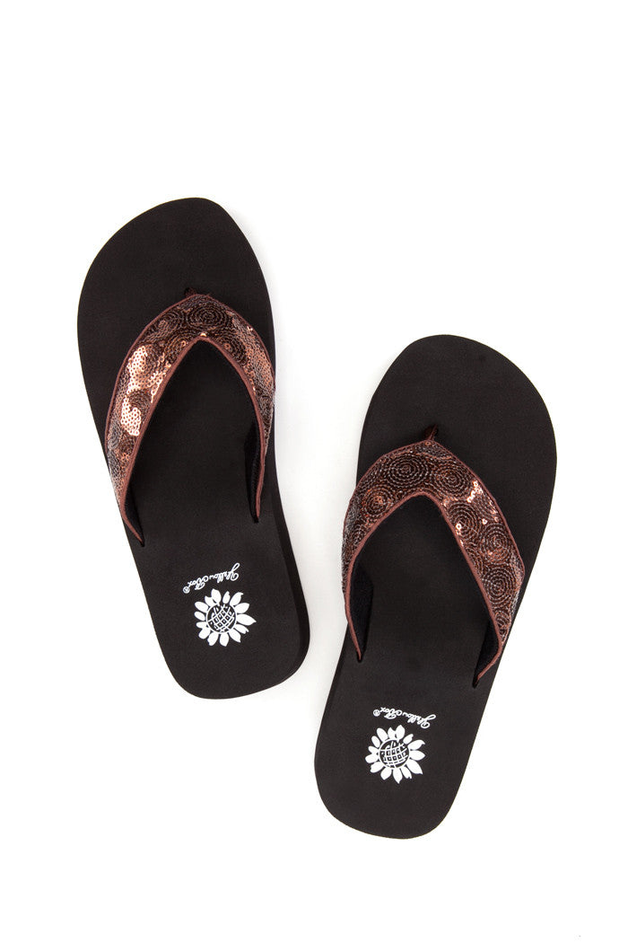 Yakira Flip-Flop in Brown