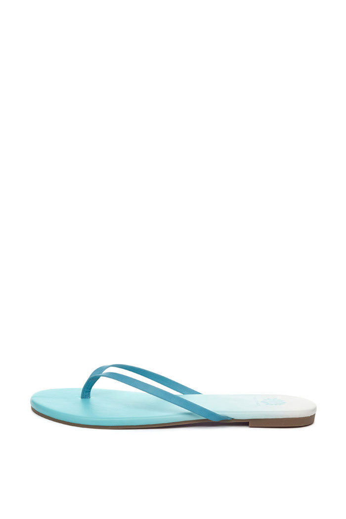 Daffodil Thong Sandal in Turquoise