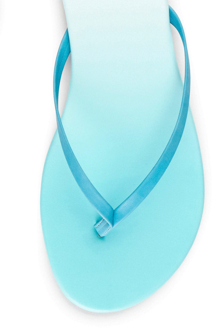 Daffodil Thong Sandal in Turquoise
