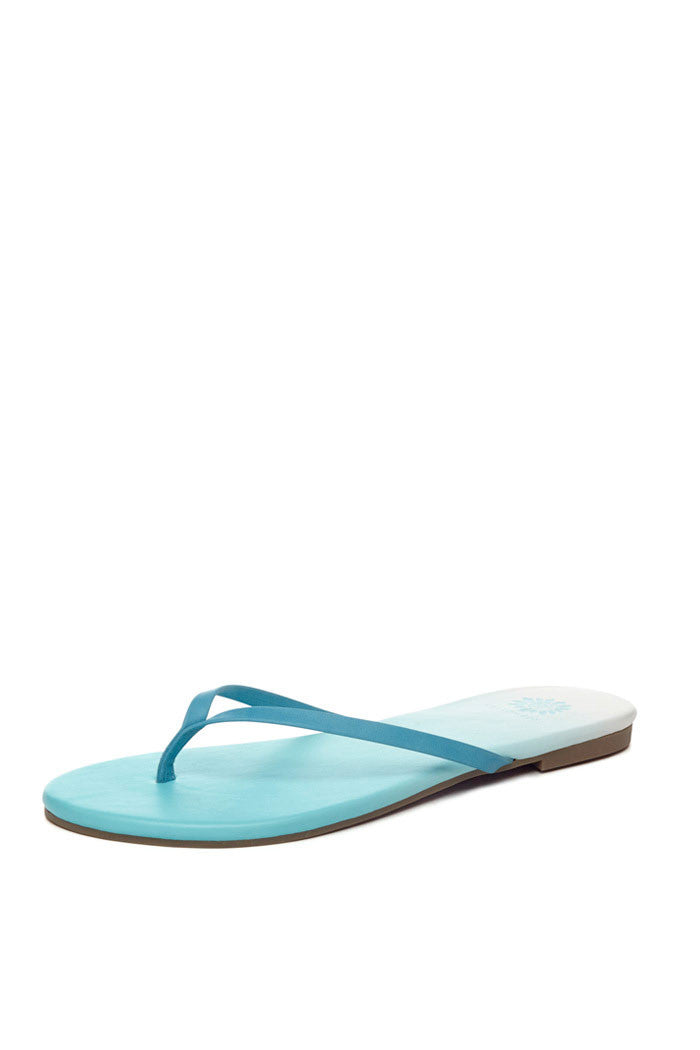 Daffodil Thong Sandal in Turquoise