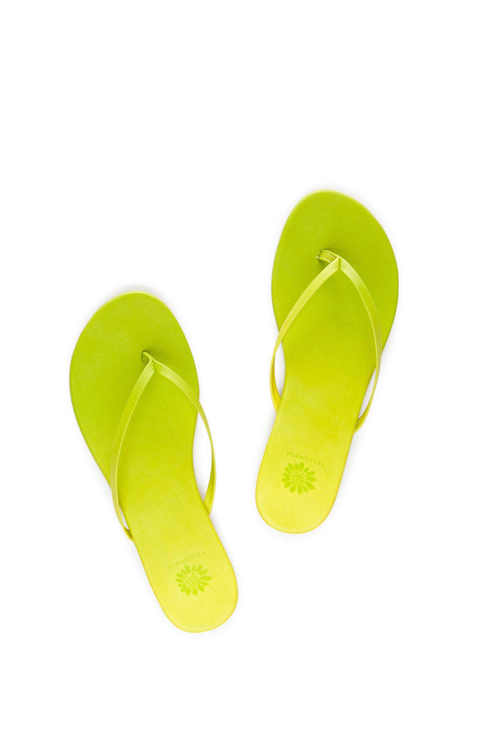 Daffodil Thong Sandal in Green