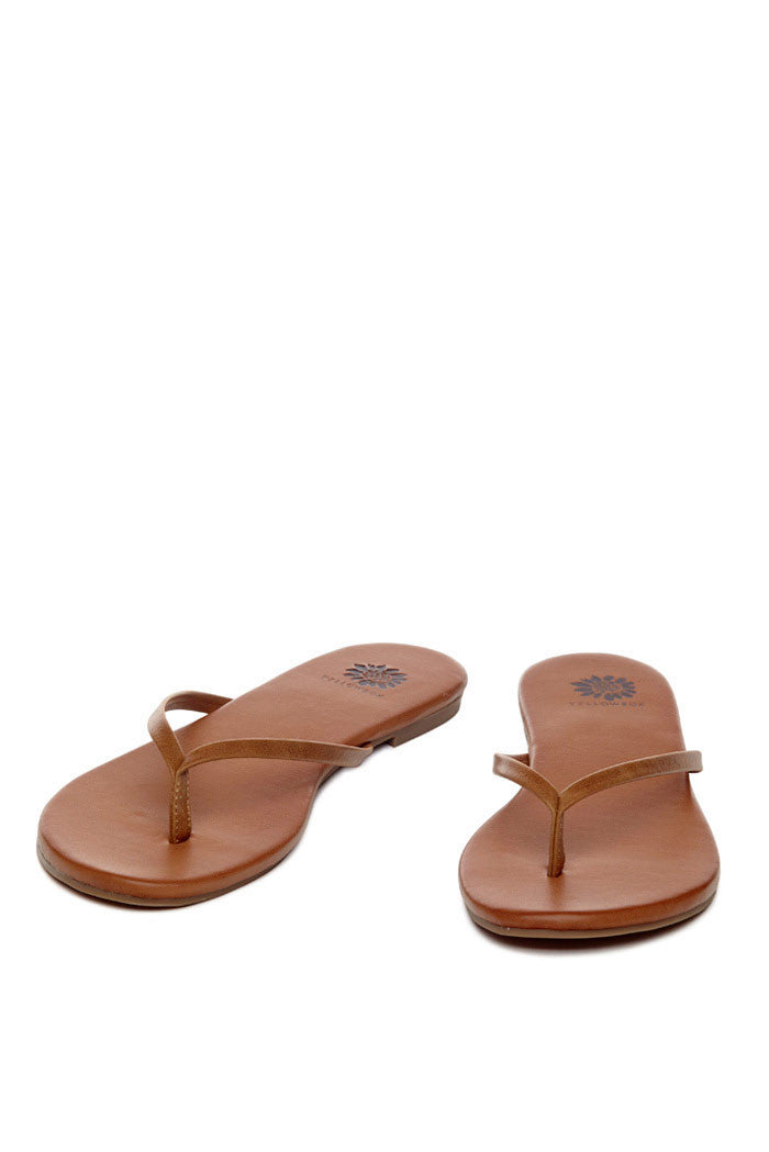 Daffodil Thong Sandal in Tan