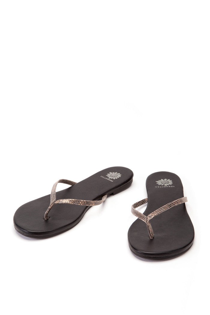 Ohanna Thong Sandal in Pewter