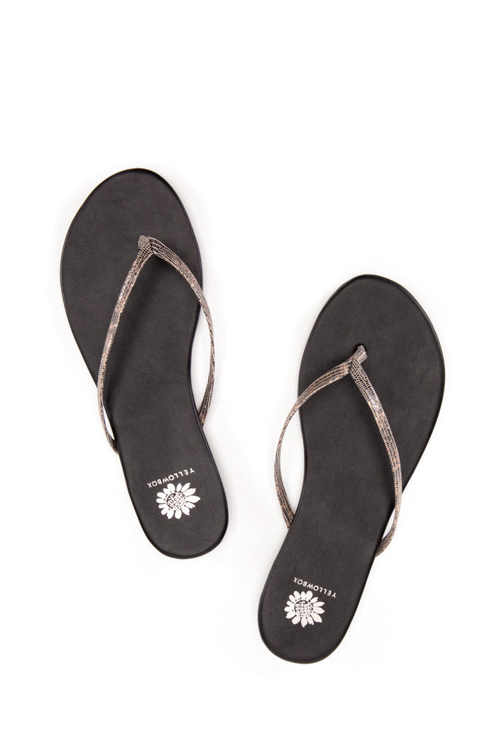 Ohanna Thong Sandal in Pewter