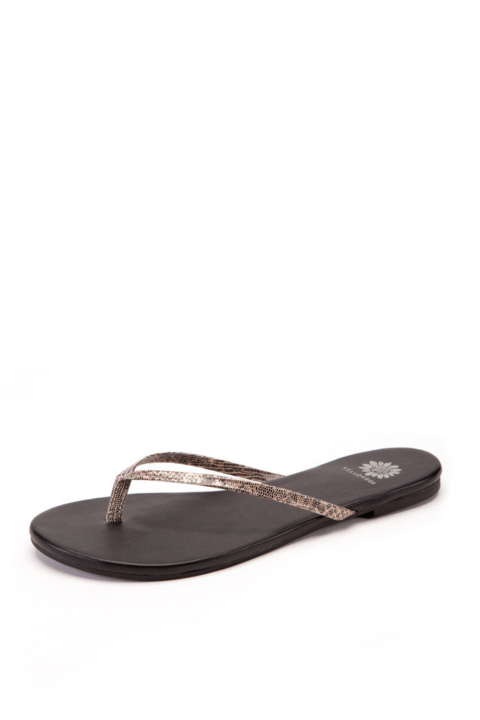 Ohanna Thong Sandal in Pewter