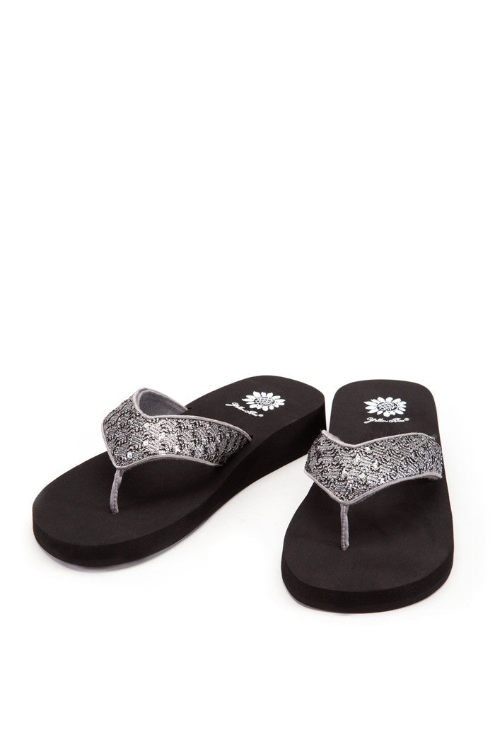 Dulce Flip-Flop in Pewter