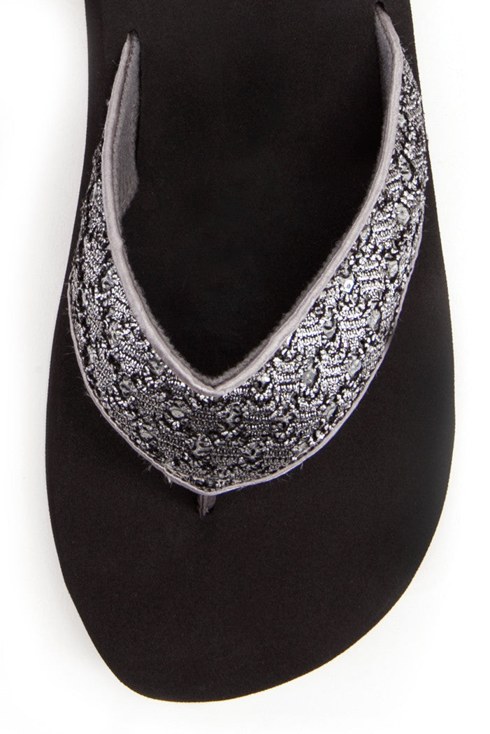 Dulce Flip-Flop in Pewter