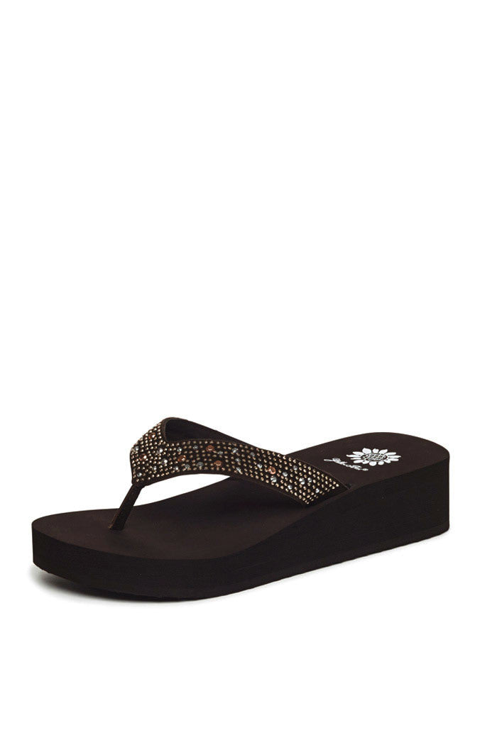 Africa Flip-Flop in Brown Multi