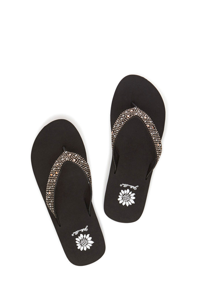 Africa Flip-Flop in Black Multi