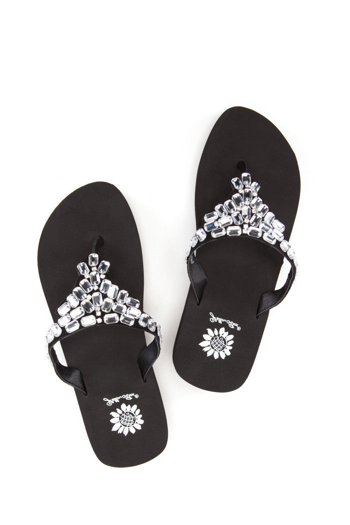 Ainsley Flip-Flop in Black