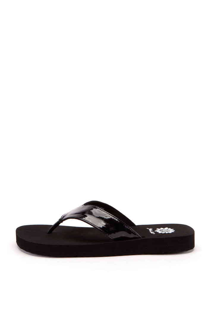 Boronia Flip-Flop in Black