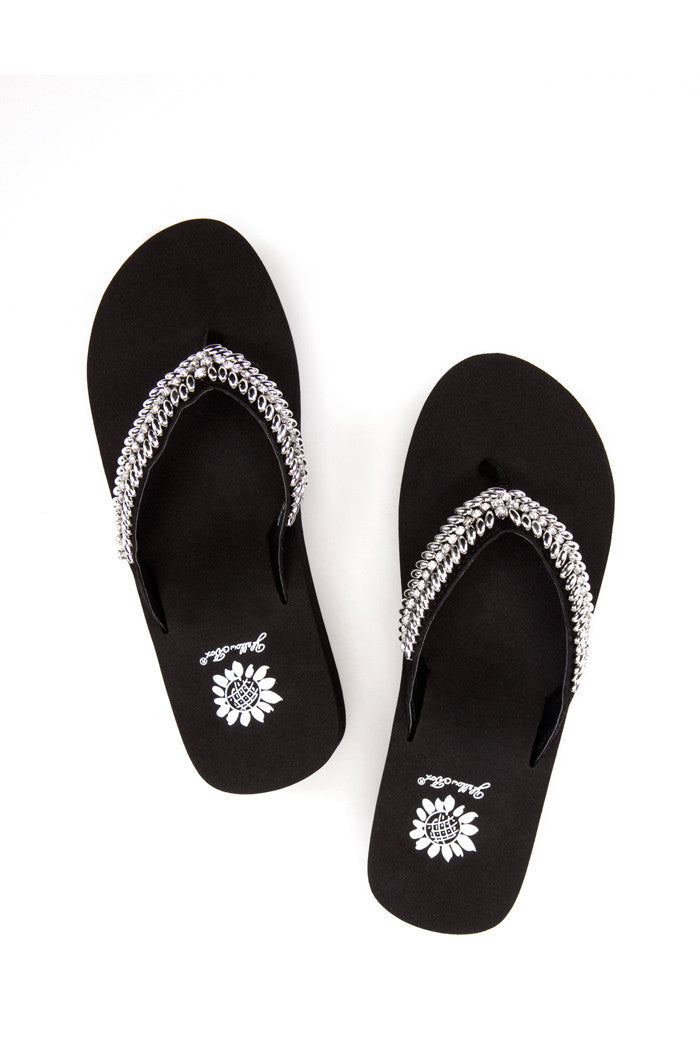 Caley Flip-Flop in Black