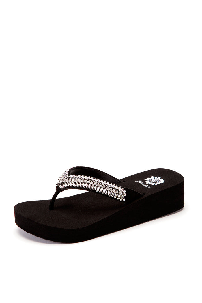 Caley Flip-Flop in Black