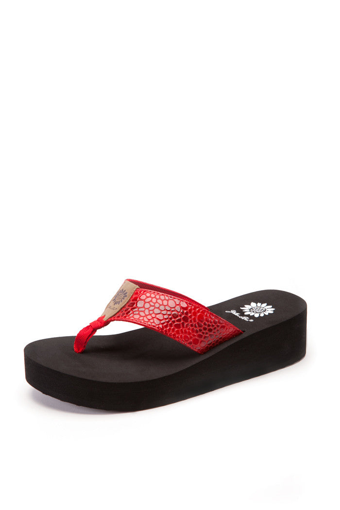 Elpisa Flip-Flop in Red