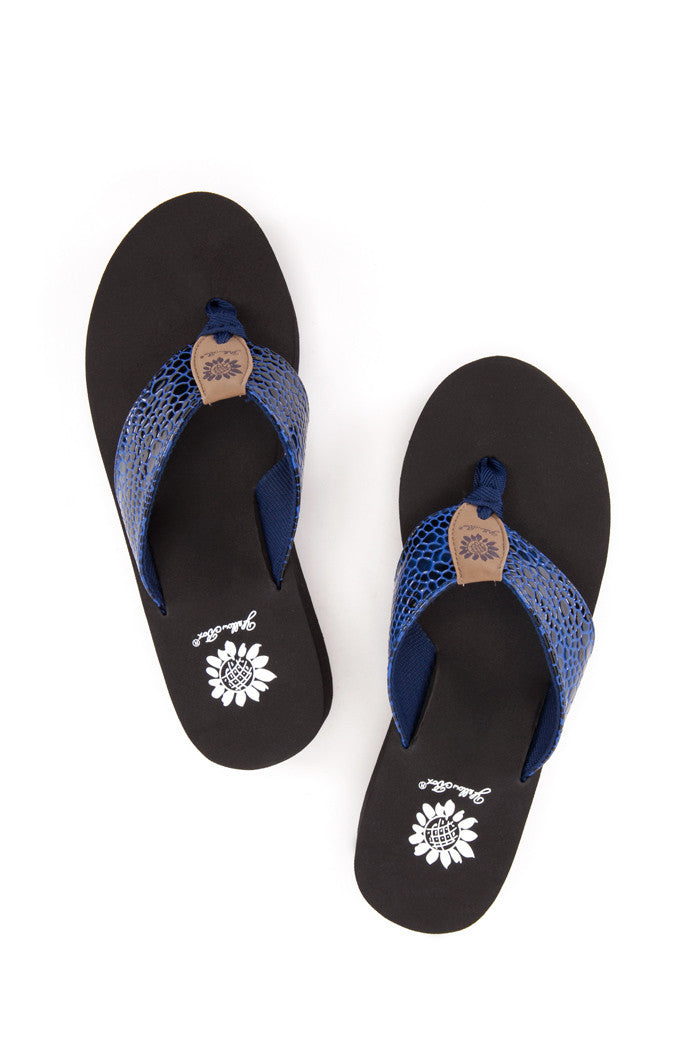 Elpisa Flip-Flop in Navy