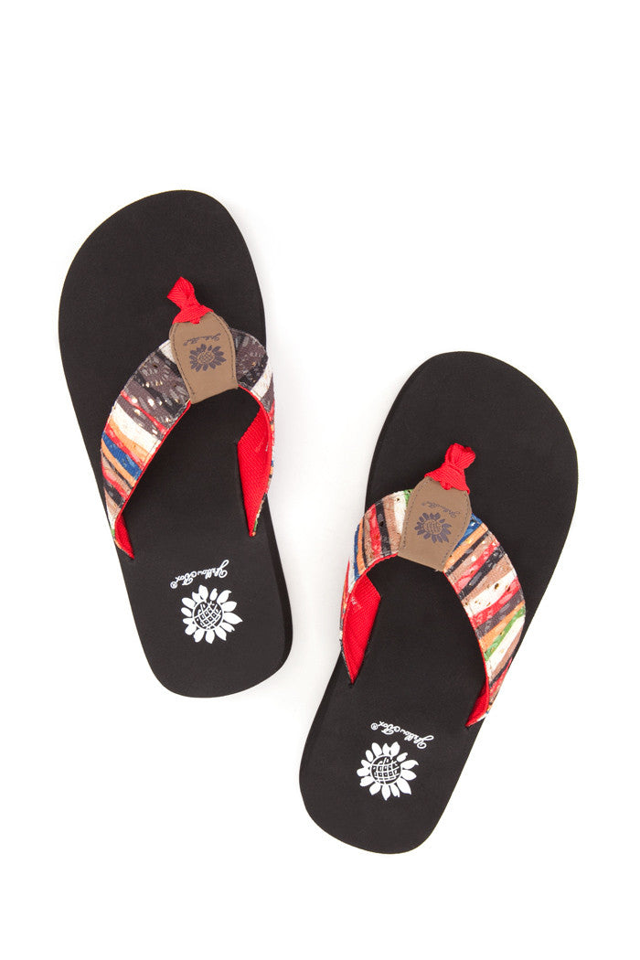 Freya Flip-Flop in Red